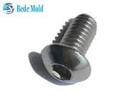 Uzunluk 12 ~ 65mm M8 Paslanmaz Çelik Düğme Başlı Vidalar SUS 304 Malzemeler ISO7380 Standart