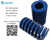 ISO10243 Standart Orta Yük Kalıp Yayları Mavi Renk B Serisi Tüm boyutlar stokta